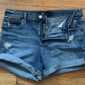 GAP Denim shorts blue faded!